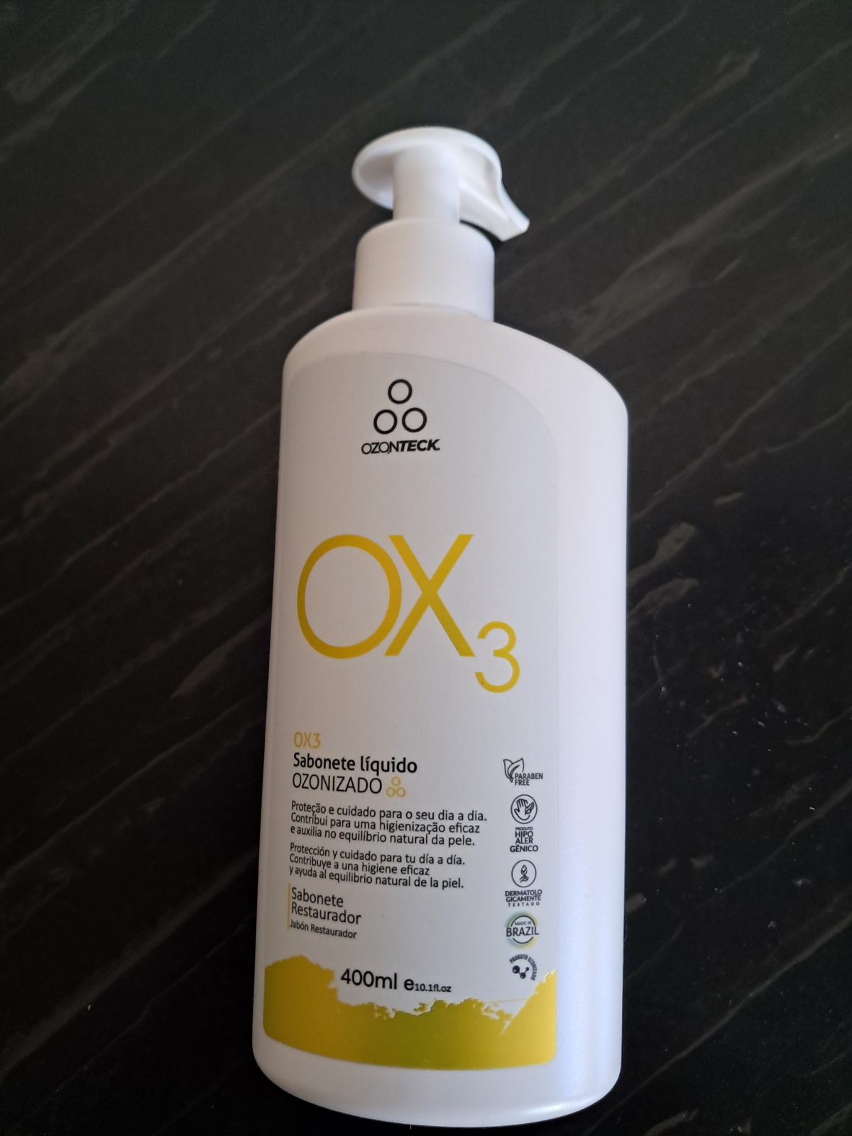 Sabonete Líquido Ozonizado OX3 Ozonteck